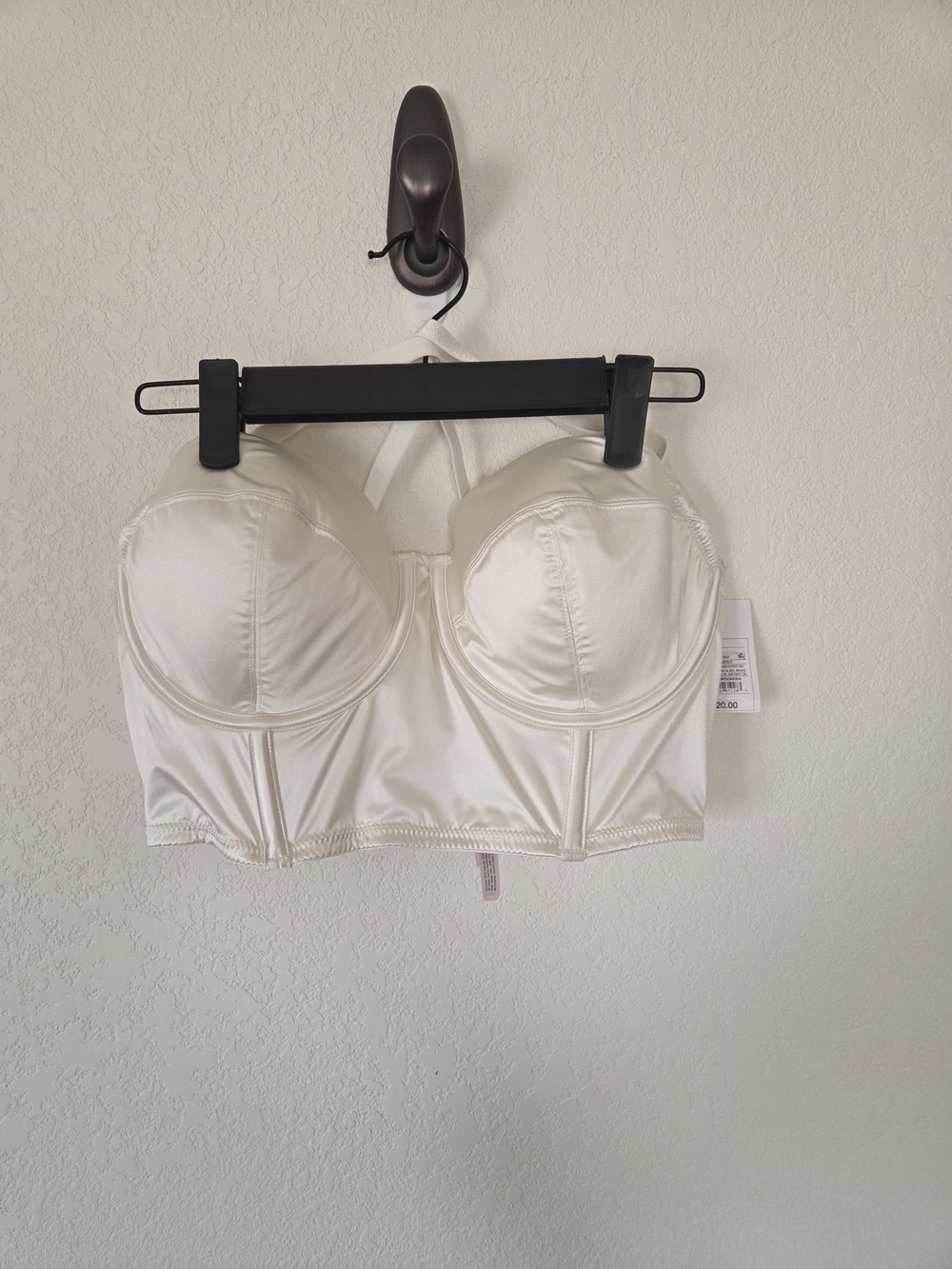 Auden Cream Longline Bustier Bra